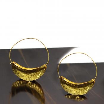 Handmade Nickel Free Gold Plated High Fashion Designer Ethnic Jhumki Earring